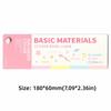 32Pcs Multi Material Die-cutting Sticker Book Diary Collage Aesthetics Scrapbooking Stickers Decoration Colored Marks Sticker