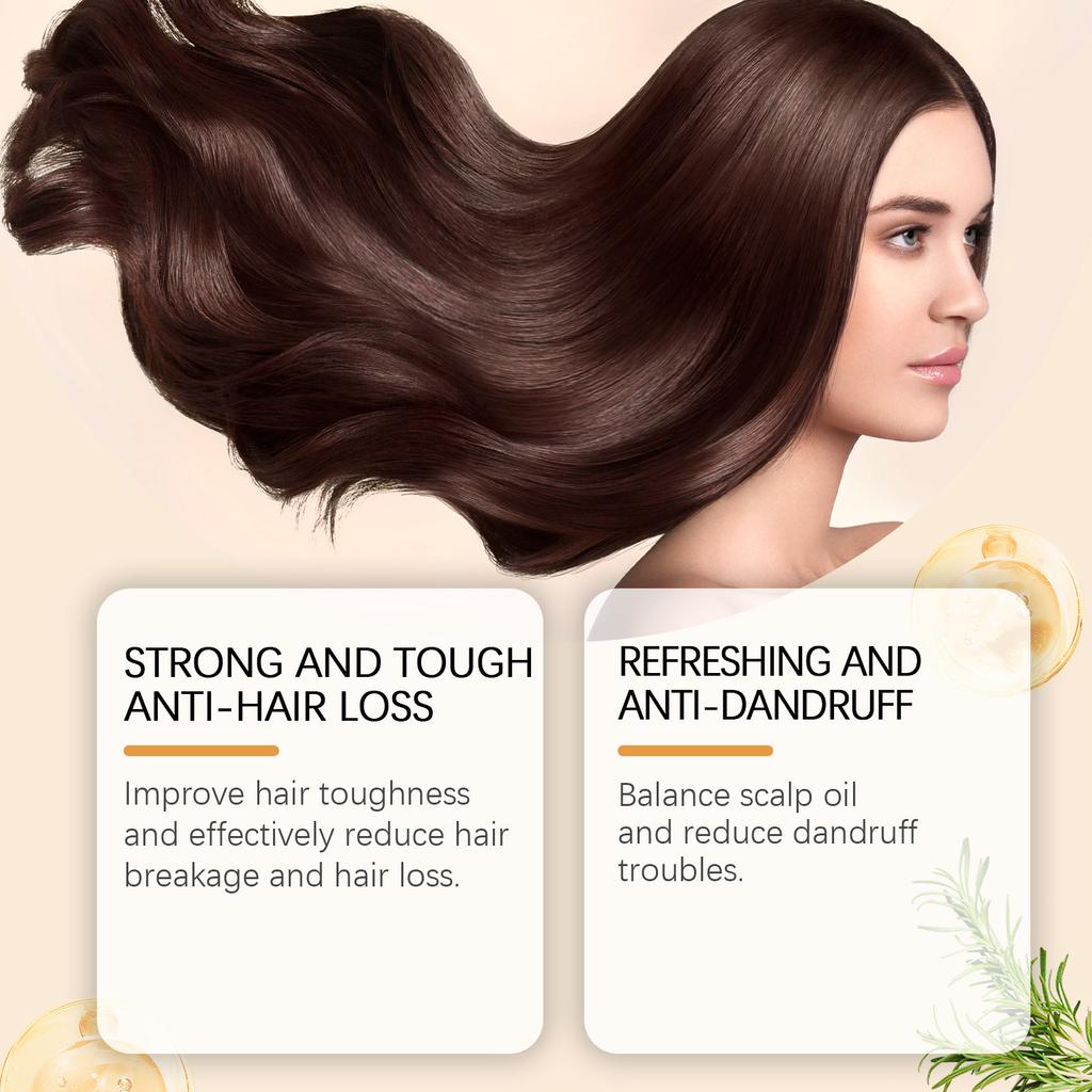 Hair Care Oil Moisturizes, Moisturizes, Brightens Hair Care Reduces Frizz, Softens And Hides Hair ,Red Elegant Perfume Strengthens Repair60ml