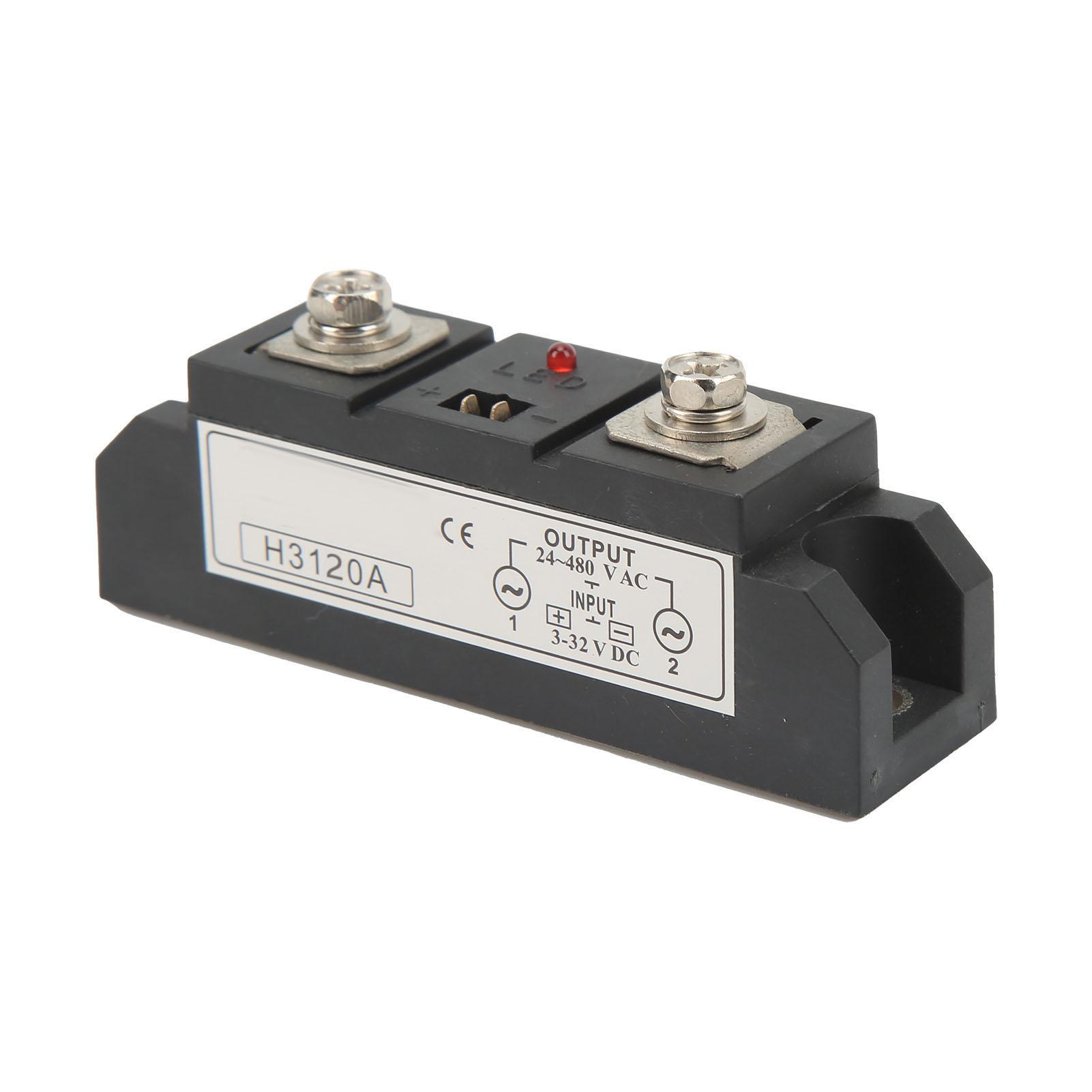 

Твердотільне реле Промислове SSR 3Вхід 32 В постійного струму до 24Вихід 480 В змінного струму для токарного верстата, транспортного засобу