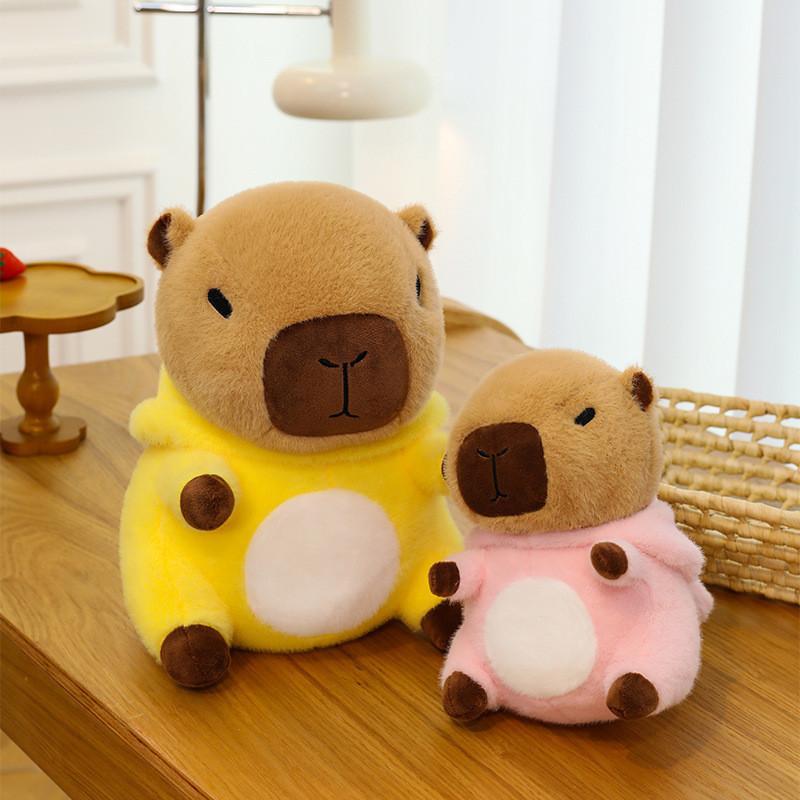 Turn Capybara Plush Toy Cute Cartoon Rabbit Girl Children Birthday Gift Doll