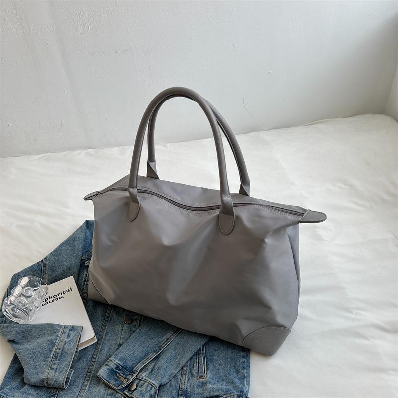 Short-haul Travel Bag Women's Hand-held Shoulder Large-capacity Light Portable Bag Travel Luggage Waiting for Delivery Storage Duffel Bag