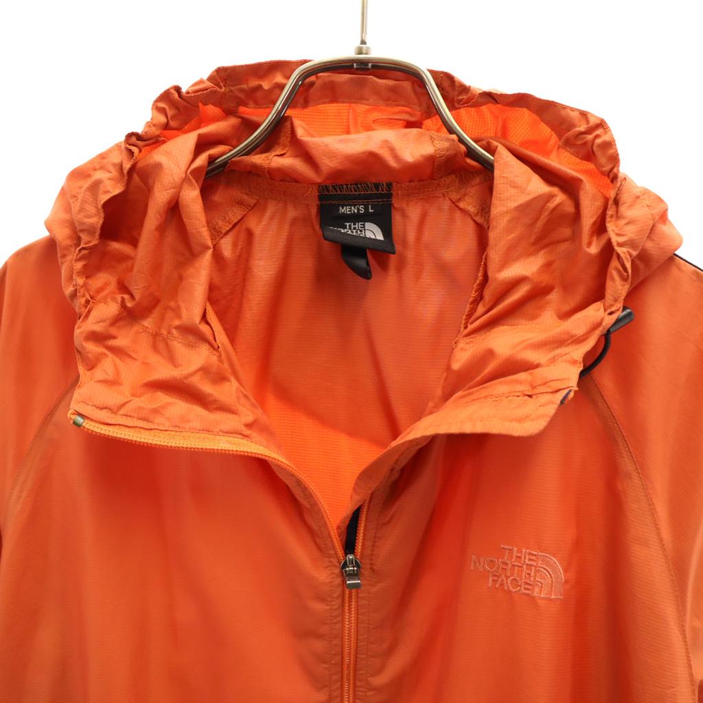 The North Face Windstopper Zip Jacket L Orange NP11111 Outdoor Men's Used
