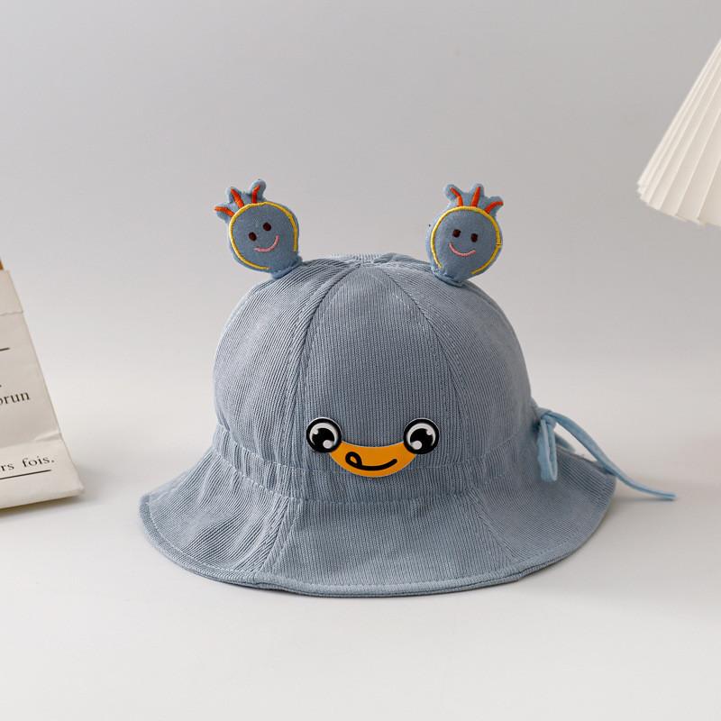 Cute Banana Eyes Sun Hat For Infants Cotton Fisherman Cap For Baby Boys And Girls