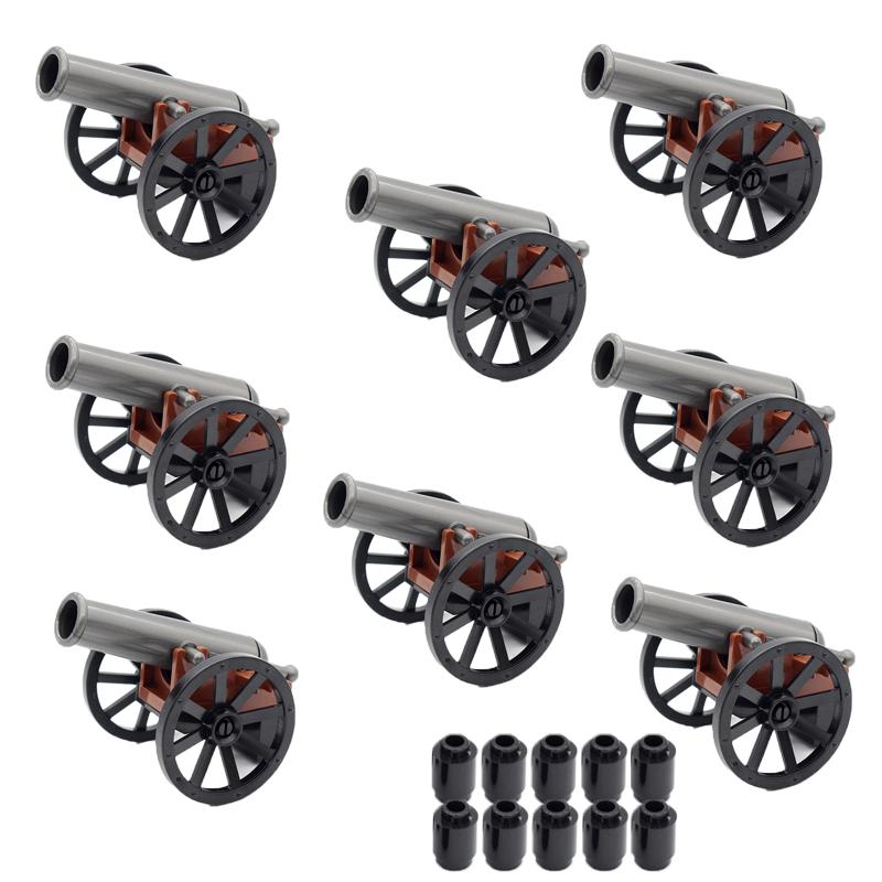 

MOC Строительные блоки Военные фигурки Аксессуары Наполеон Средневековая пушка Мини-кирпичик Пиратский корабль Купить Товары Мальчик Девочка Игрушка Подарки