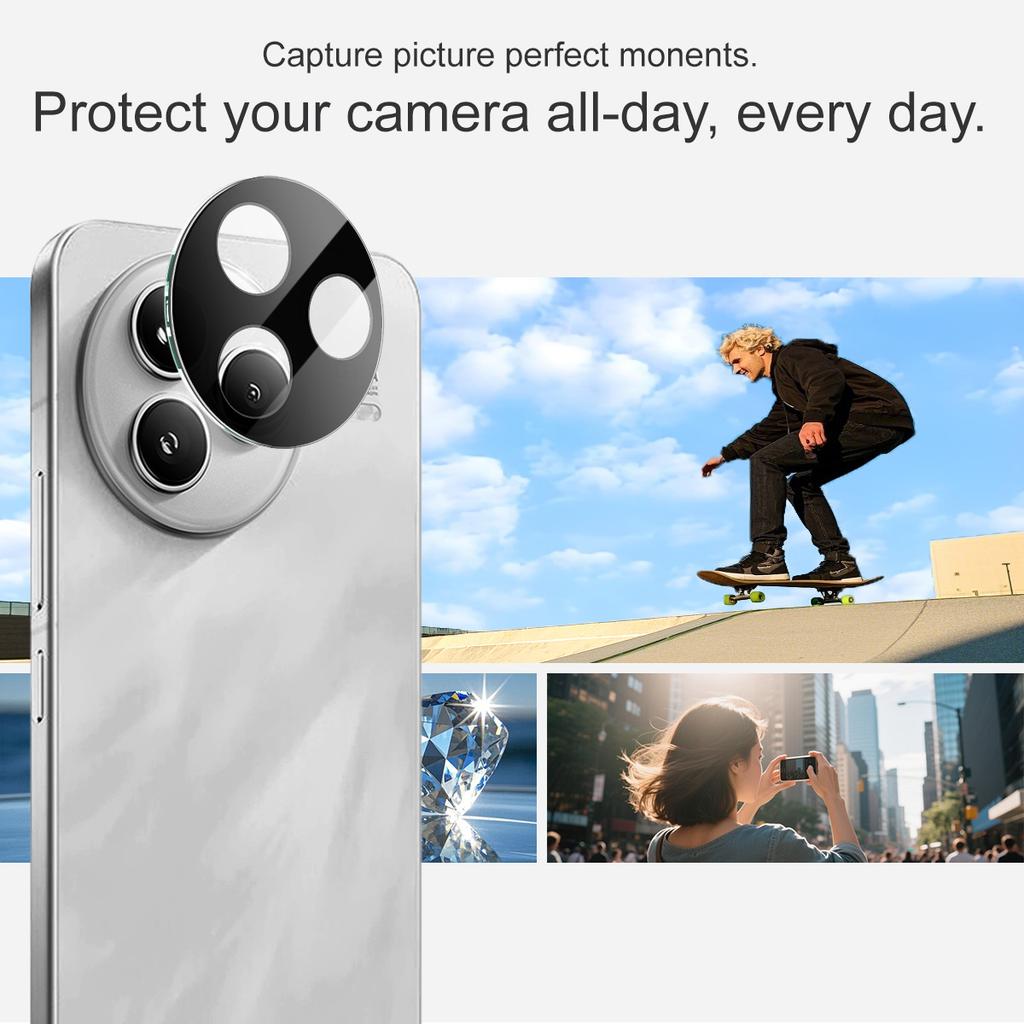 For Xiaomi MI Civi 5 Pro 5G Glass IMAK High Definition Glass Lens Film Black Version