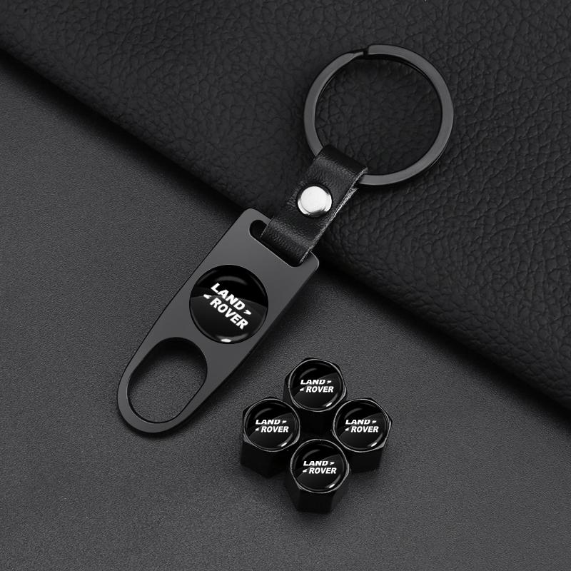 

New Car Key Chain Key Ring Key Lanyard Car Emblem Styling for Land Rover SVR Discovery Velar Evoque Freelander Range Rover L322 Car Accessories 08