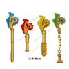 MOC Figurine Accessoires Briques de Construction Épée Fléchette Serpent Doré Bâton Armure Cape Cheveux Films Poupées Briques Compatibles Jouets N12