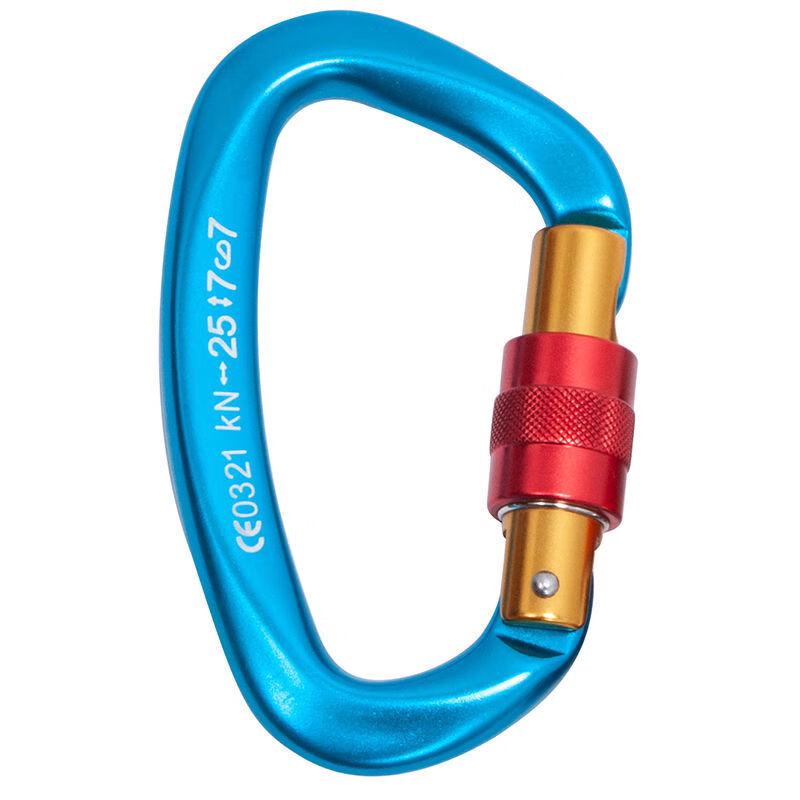 Outdoor Rock Climbing Safety D-Lock Carabiner