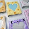 1pc Three-Inch Love Album Photo Storage Book with Heart Design - Transparent Inner Pages, Perfect for Commemorating Precious Moments, Memory Book