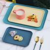 Multi-use Large Capacity Serving Tray Plastic Practical Food-grade Storage Tray for Home