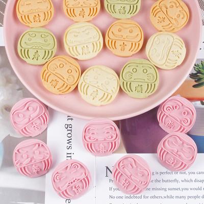 Set de 10 Bucăți Decupatoare pentru Prăjituri Festivalul de Primăvară Personaje de Desene Animate Anul Nou Formă Presabilă pentru Biscuiți Ștampile pentru Prăjituri Ușor de Utilizat
