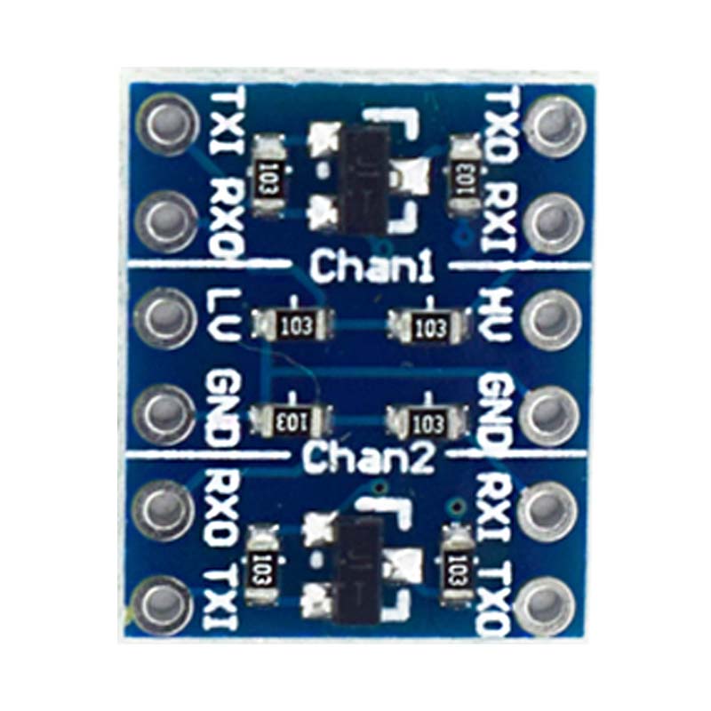 10pcs 2-way Level Conversion Sensor Module IIC I2C UART SPI 3.3V To 5V 5V To 3.3V Logic Level Shifter With Pins
