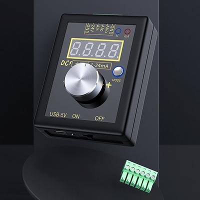 Current Voltage Signal Generator 0-10V 0-22mA Adjustable Current Voltage Analog Simulator 3 Power