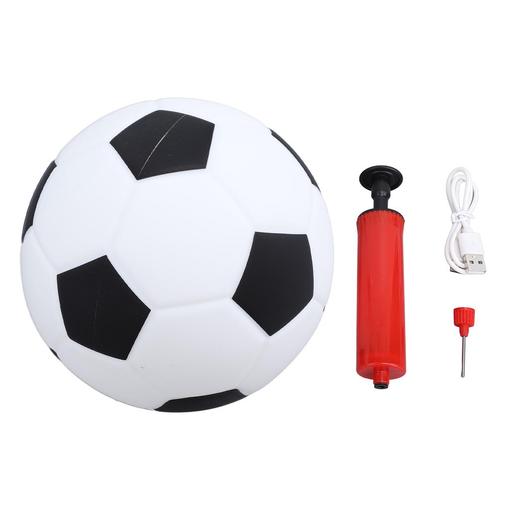 Touch Table Desk Lamp Creative Soccer Night Light Rechargeable Bedside Table Lamp for Nursery