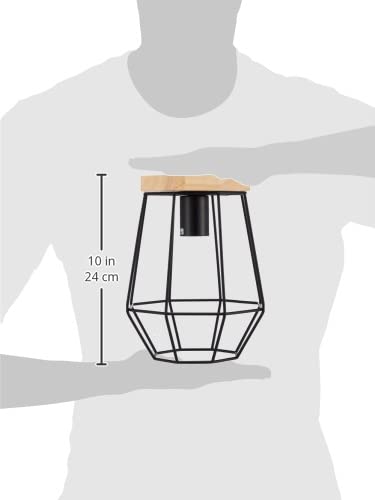 Kawashima KRL-16 Pendant Shade (Lamp Sold Separately) Black