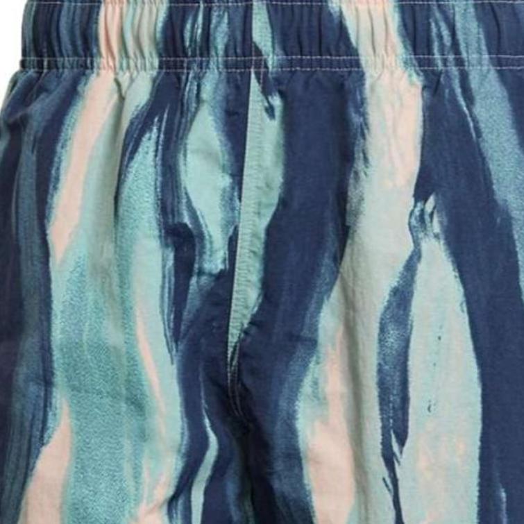 Adidas Originals Striped Loose Fit Elastic Waist Sports Shorts Men Shorts Pink GN3316