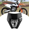 Motorcycle Grimace Headlamp Lens ABS Front Light Housing Large Headlight Lampshade