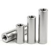 304 Stainless Steel Double-Headed Cylindrical Pin with Dual-End Holes, Support Column Rod Fastener.