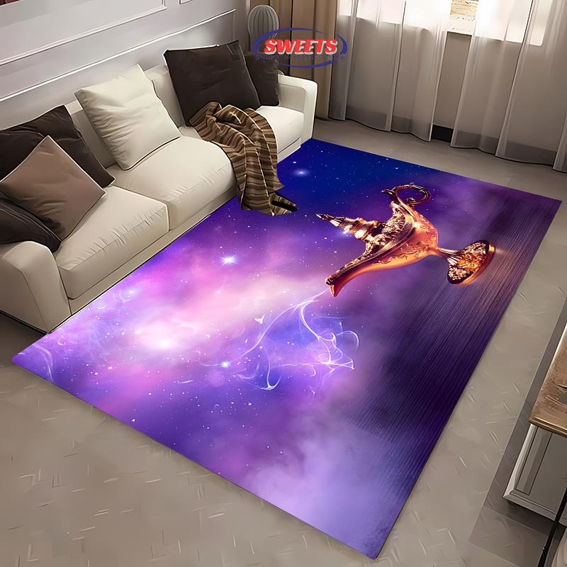 Dream Wishing Light Carpet Bedroom Living Room Kitchen Floor Rugged Children's Room Non-slip Mat Home Decor Nice Gift for Friend