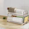 Deluxe 2-Tier Countertop Dish Drying Rack