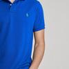 Polo Ralph Lauren Solid Color Pony Embroidered Short Sleeve Polo Shirt Men tops Blue 710751221-007