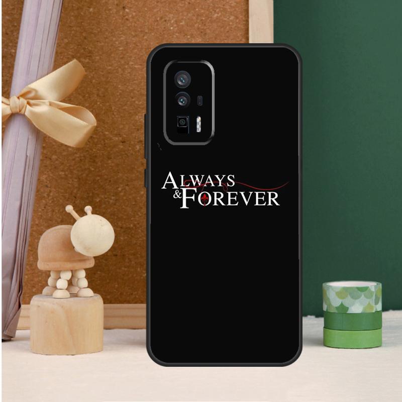 

The Vampire Diaries Always Forever Case For POCO X6 Pro X3 X4 X5 M6 Pro F5 F3 M5s Xiaomi 13T Pro 11T 12T 12 13 14 Ultra Cover Mi 12