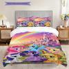 Rainbow Friends Magical Gathering Threepiece Set 1 Duvet Cover 2 Pillowcase Without Core Duvet Cover And Pillowcase Soft And Comfortable