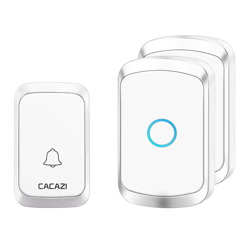 One-Drag-Two Wireless Digital Doorbell with Remote Control and Music Feature