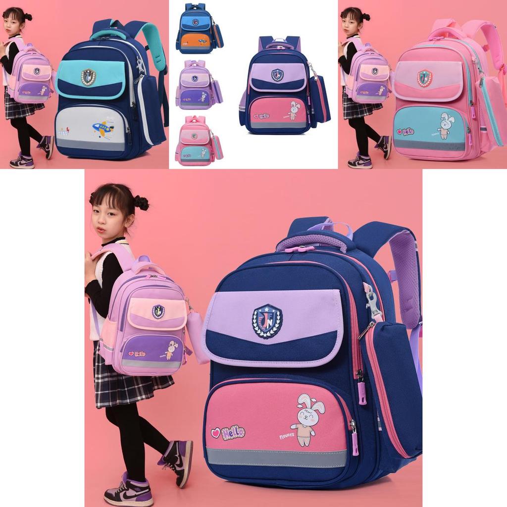 Cute And Durable Children's School Bag With Alphabet Design For Boys And Girls