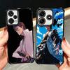 Bleach Aizen Sousuke Plating Phone Case For Xiaomi Redmi Note 14 15 Pro Plus 13 12 11 11S 11T 10 9S 9 5G Anti-Fall Airabag Cover