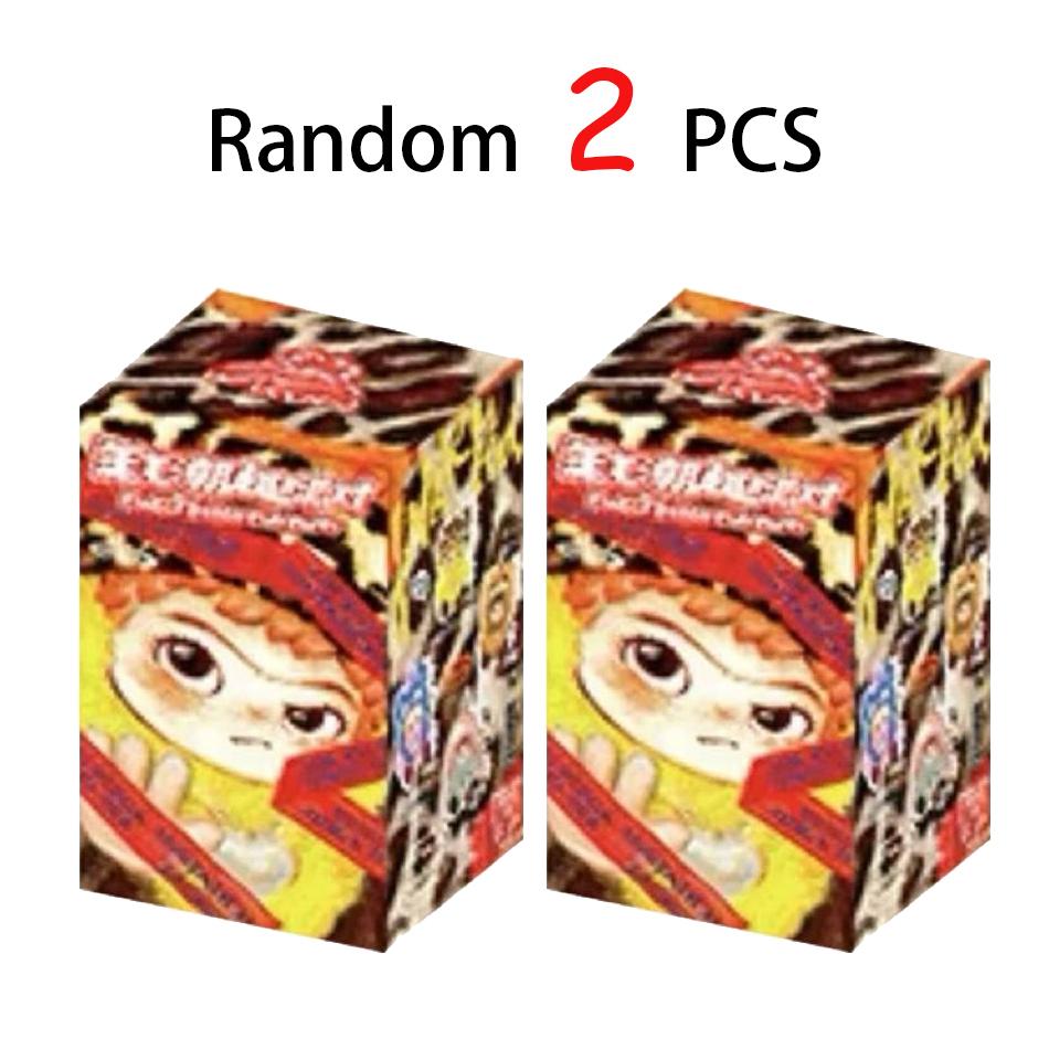 Wakuku Fuzzy Trend Fun Party Series Blind Box Kawaii Collectible Figure Toy Kid Surprise Christmas Collection And Birthday Gifts
