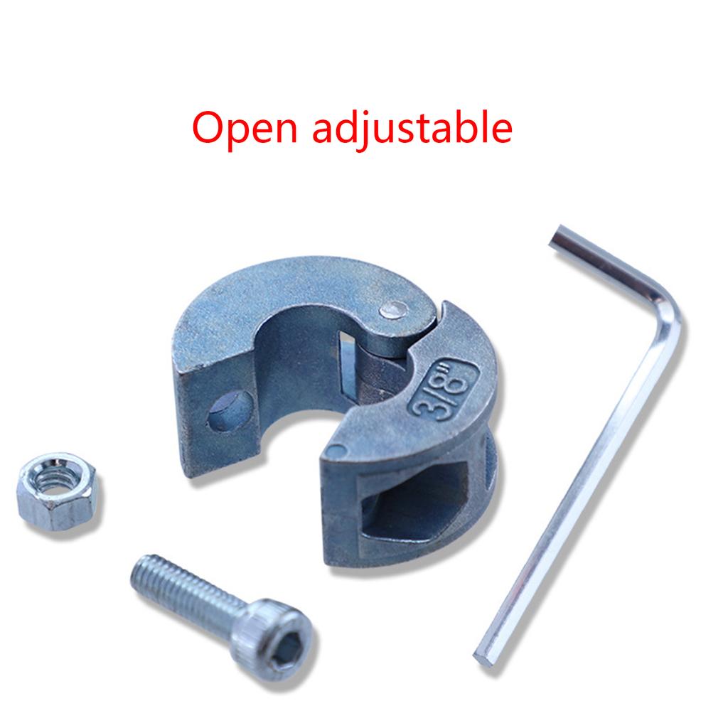 Woodworking Drill Stop Collar Set 5mm-11mm Drilling Bit Depth Stopper Ring Zinc Alloy High Quality