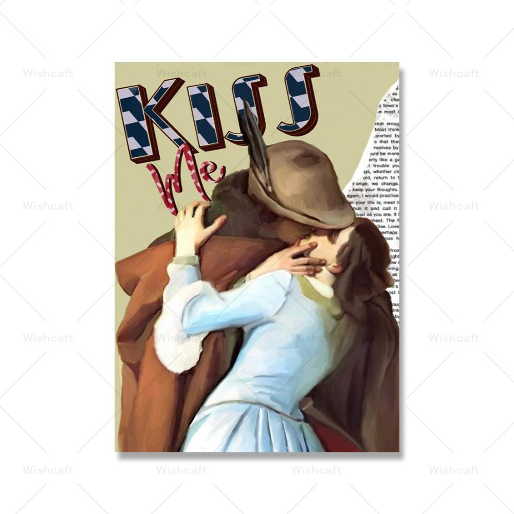 

Красочный галерейный выставочный плакат, максималистский декор, настенное искусство, современный принт, набор, обложка журнала, креативный холст, картина 21x30cm No Framed