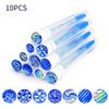 10/50Pcs Disposable Eyelash Brush Reusable Eyelashes Brush Tube Mascara Wands Tubes Dust-proof Lash Spoolies Storage Makeup Tool
