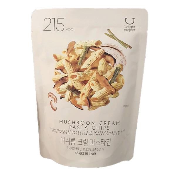 Delight Mushroom Cream Pasta Chips 45g One thing