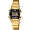 CASIO Wristwatch Ladies Digital Design LA670WGA-1 Gold Black Overseas Model