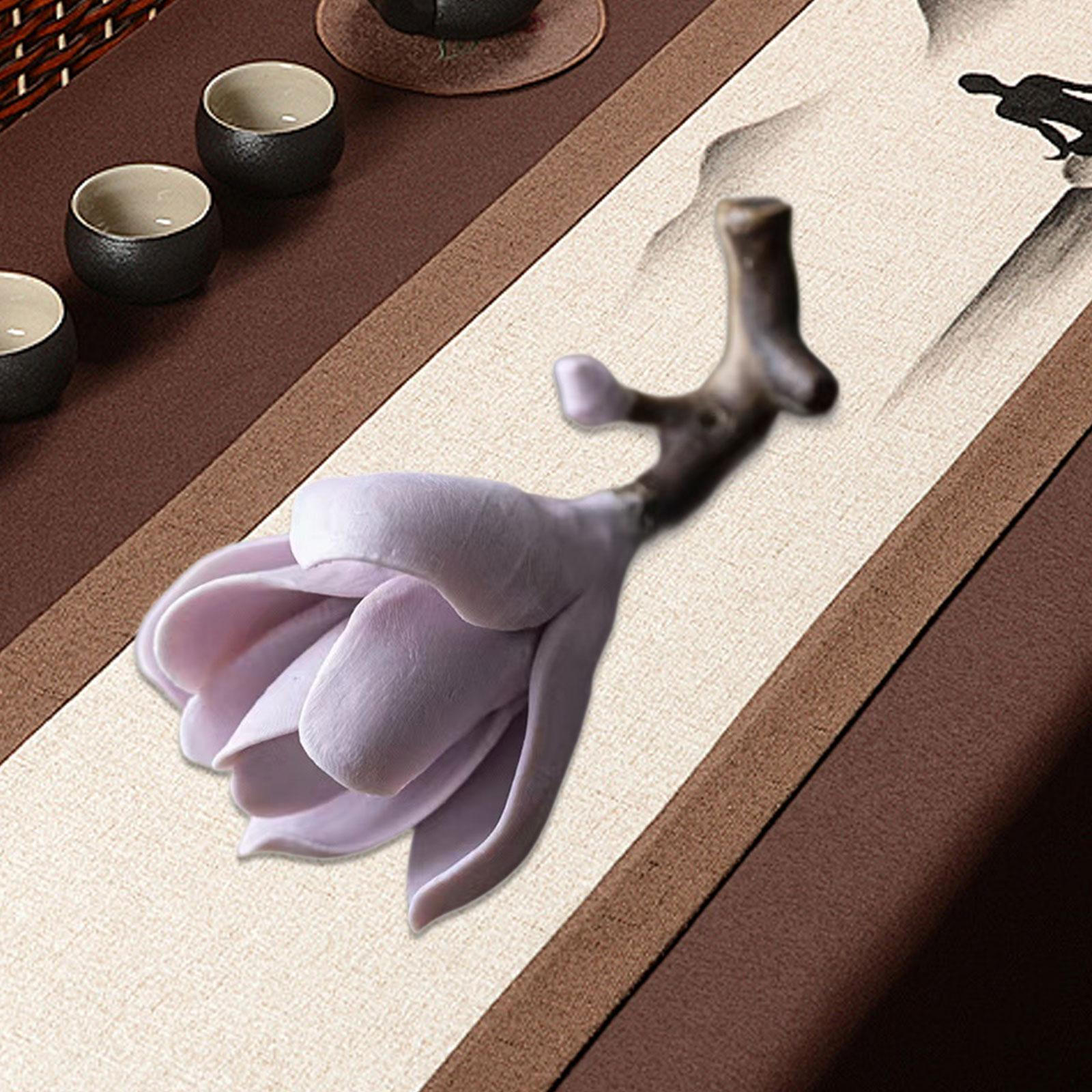 

Подставка для благовоний в виде цветка для спальни розовый