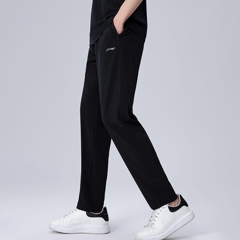 Li Ning Badminton Collection Casual Pants Men's Black AYKT653-1