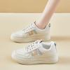 Women's Spring and Autumn Breathable White Shoes Flat Shoes Single Shoes All-match Casual Sports Shoes