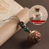 Green Sandalwood Vintage Hollow Sachet Keychain Aromatherapy Pendant