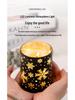 LED Aromatherapie Kerze Nachtlicht: Weihnachtsatmosphäre Duftornamente