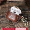 Genuine Leather Case For AirPods 4 Earphone Case Cover For Apple Air Pods 4th Generation 2024 Protector Headset Shell