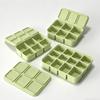 3Pcs Silicone Baby Food Freezer Tray With Lid, Ice Cube Mold For Homemade Fruit Vegetable Puree Snack Storage
