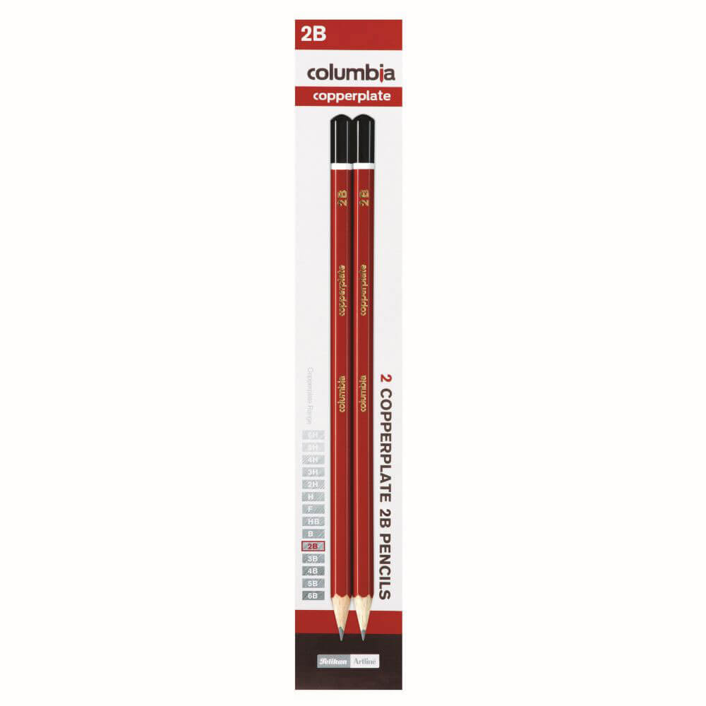 Columbia Kupferstich Sechskant Bleistift (2B)
