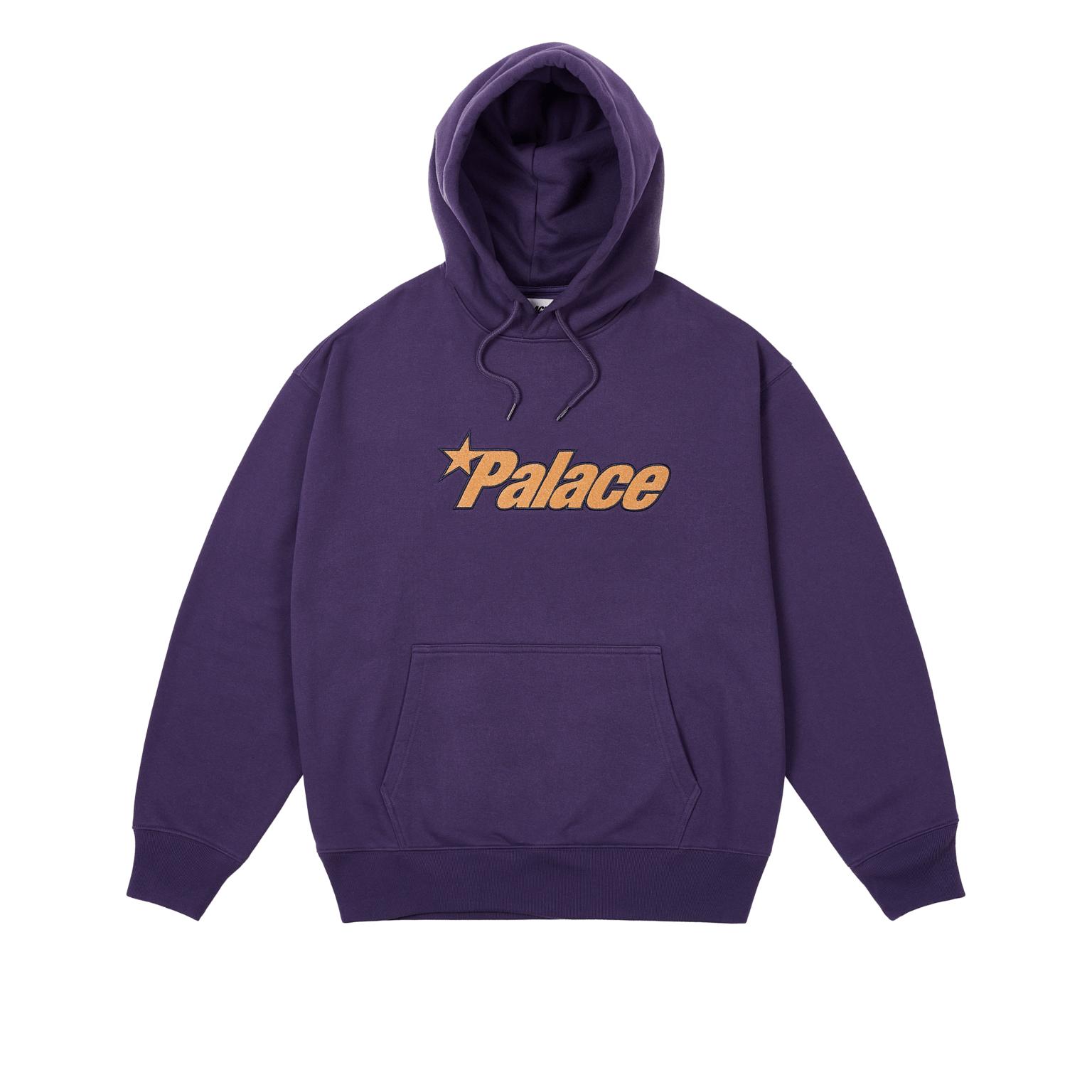 

Palace Звездный капюшон Пурп Унисекс Топы Фиолетовый P27CS197 L