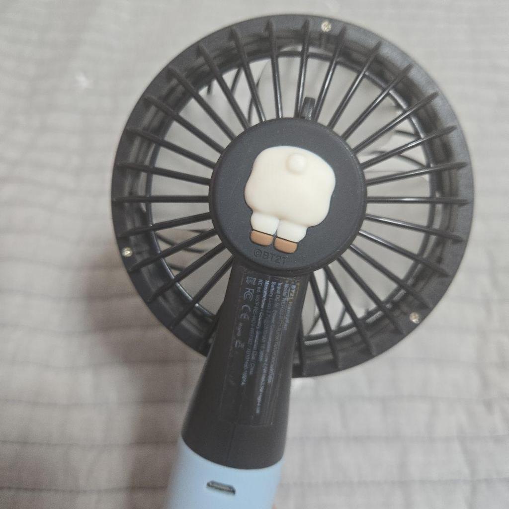 [USED] BT21 RJ Handy Fan JIN (Official) BTS