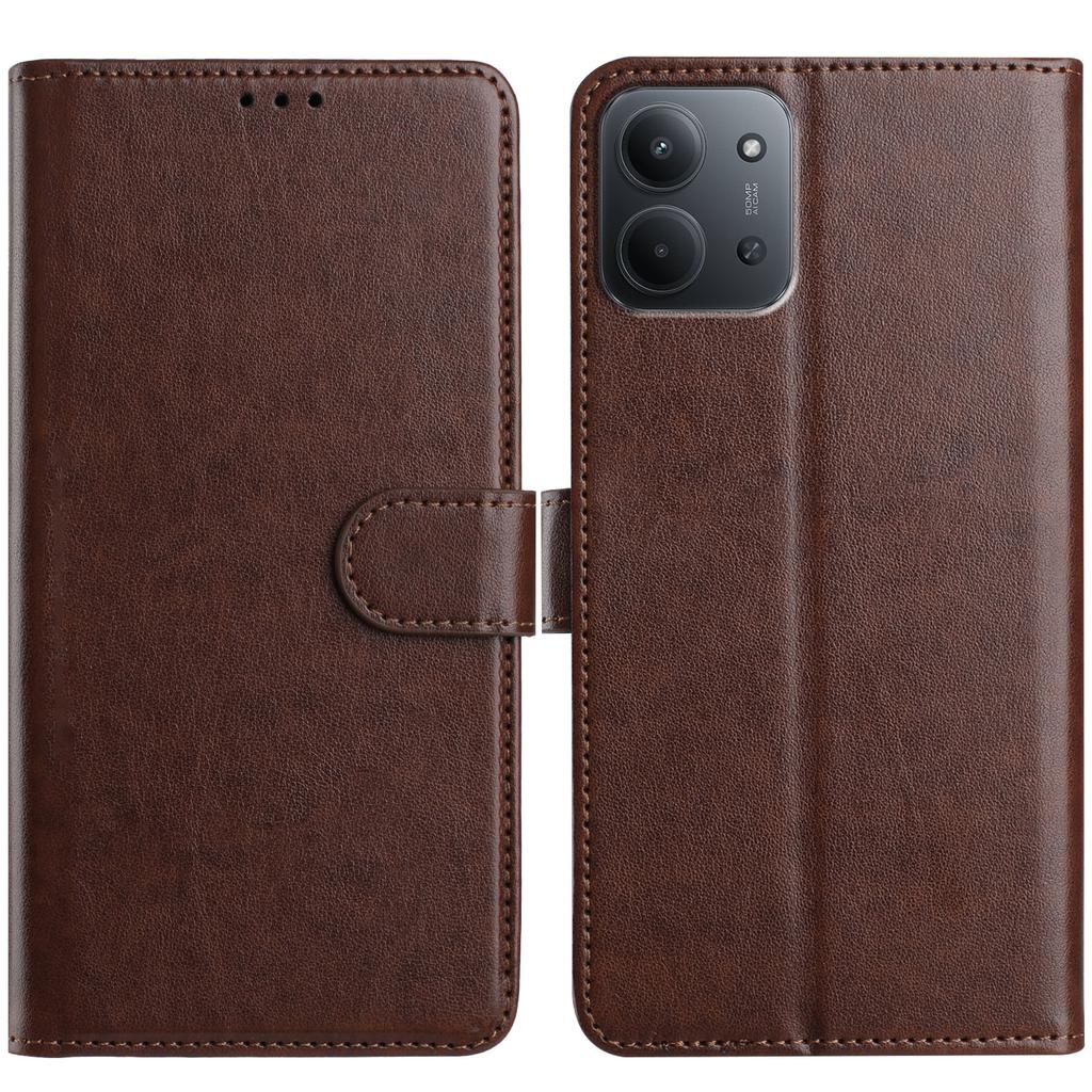 For Xiaomi Redmi 15C 5G (EU) (173mm)/Xiaomi Redmi 15C 4G (EU) (173mm) Wallet Phone Case Stand PU Leather Folio Flip Cover with 8 Card Slot