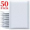 50-10Pack Bubble Envelopes Bags Self Seal Adhesive Padded Bubble Mailers Shockproof Anti Drop Envelopes Mailing Waterproof Bags