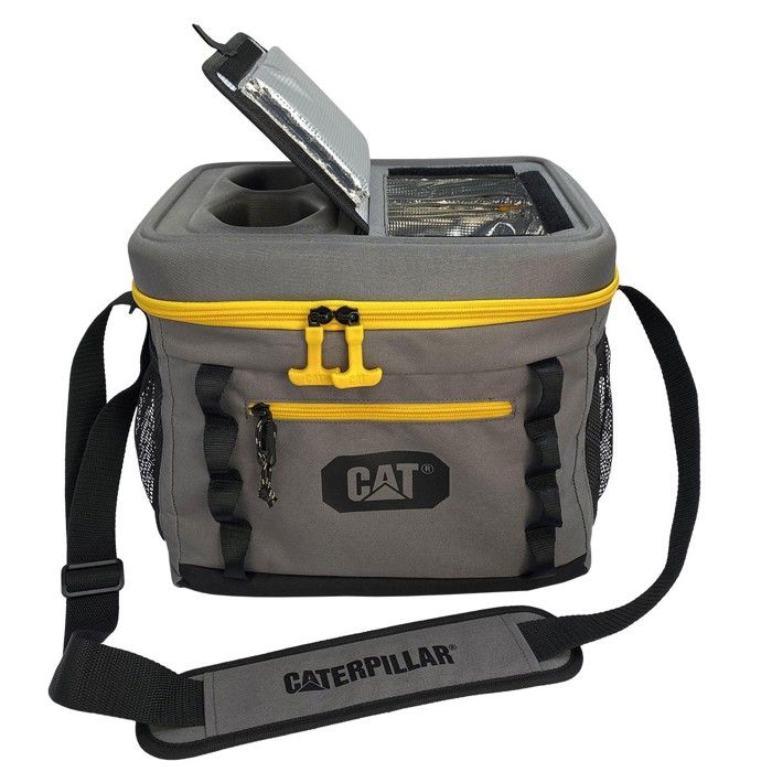 Sac Isotherme 18 Litres Glacière Portable Chantier Camping Plage Caterpillar