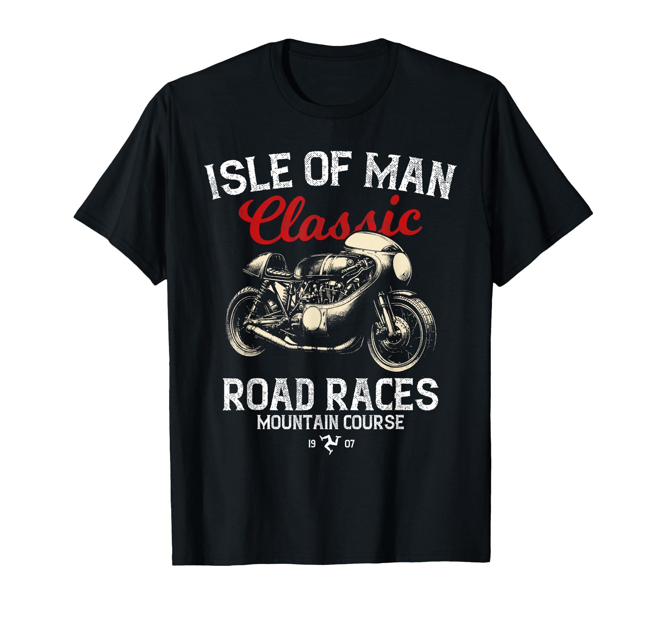 

Retro Isle of Man TT Race Vintage Bike Race T-Shirt